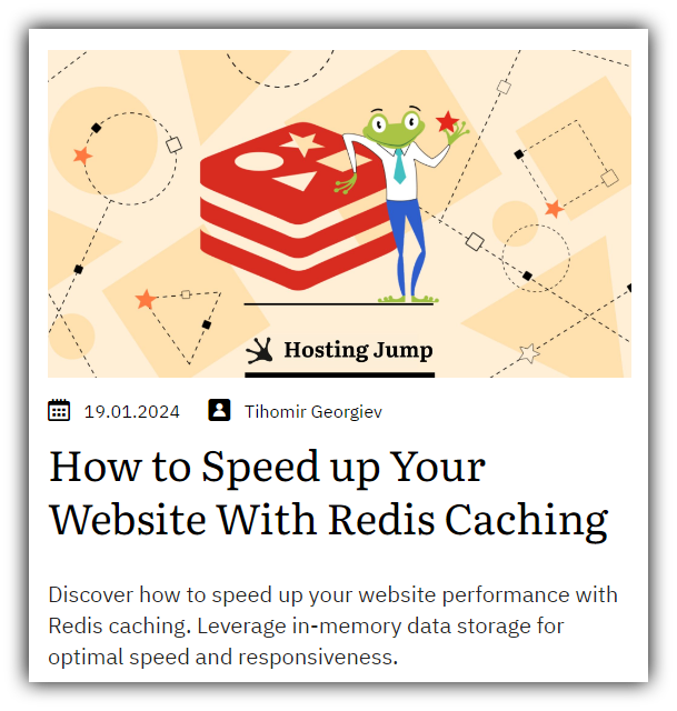 Discover how to speed up your website performance with Redis caching. Leverage in-memory data storage for optimal speed and responsiveness.